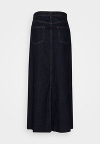 Object HARLOW LONG  - Suknja A kroja - dark blue denim