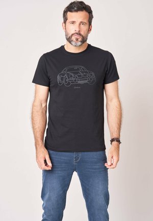 DEELUXE, DEELUXE ORIGINAL T-SHIRT DUSTBORN - T-shirt imprimé - schwarz