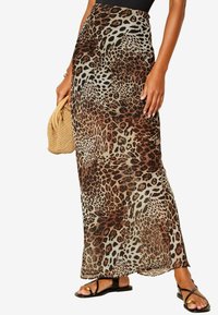 Friends Like These BIAS ANIMAL - REGULAR FIT - Maxi sukně - beige
