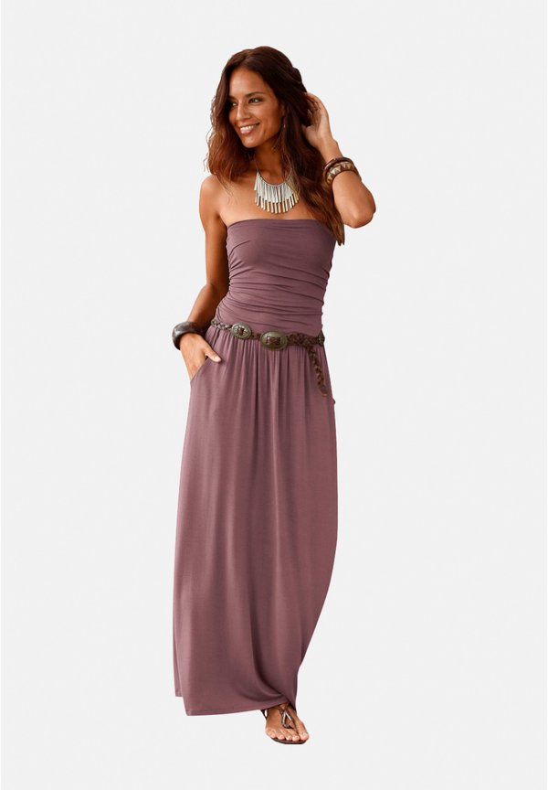 Maxikleid - braun