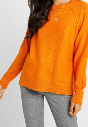 Strickpullover - orange
