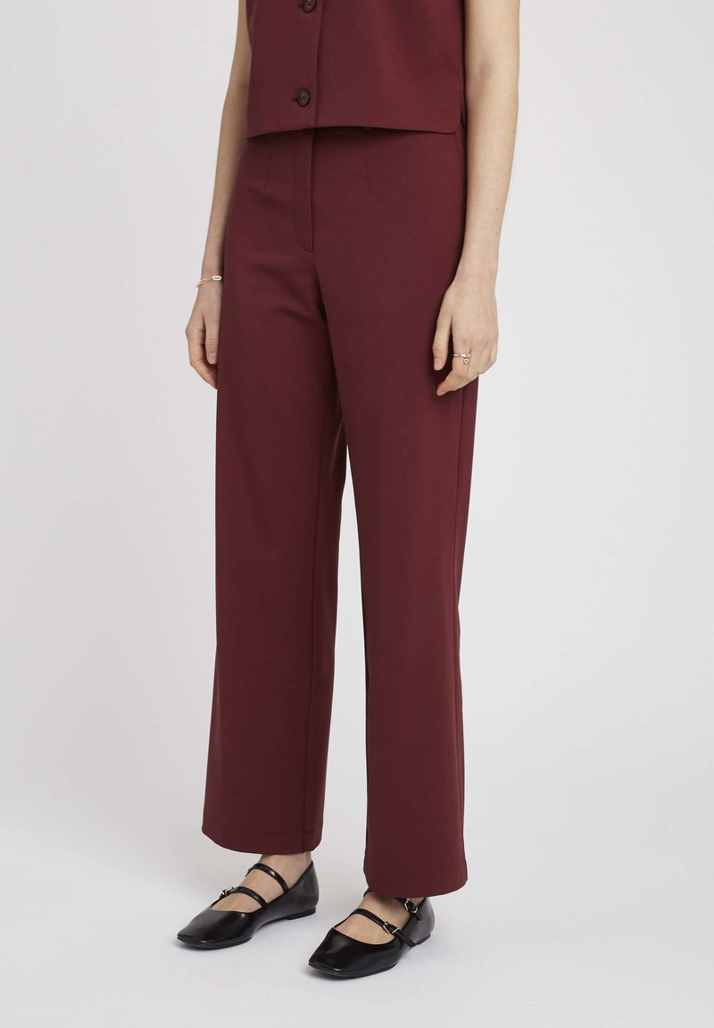 BZB TAILLEUR - Pantalon classique - bordeaux