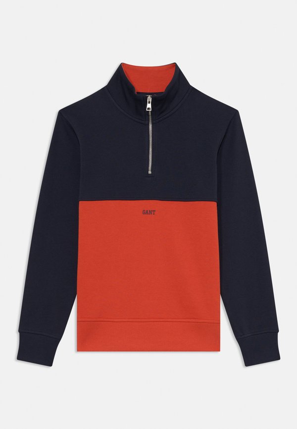 BLOCKED HALF ZIP UNISEX - Sweatshirt