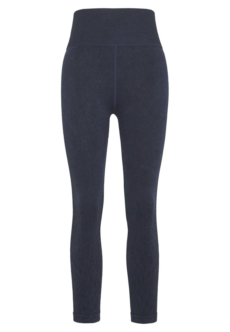Cotton On Body CROCHET SEAMFREE 7/8 Leggings washed navy/dark blue