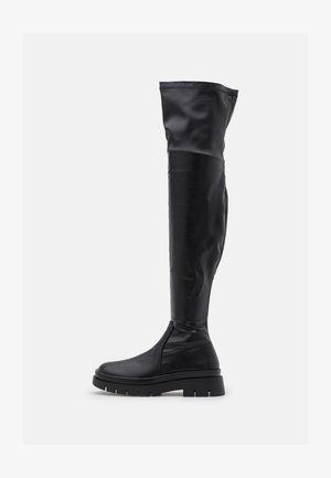 Steve Madden Jacey dames overknee laars Zwart Steve Madden Jacey dames overknee laars Zwart