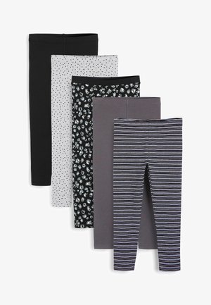 5 PACK - Leggings - black