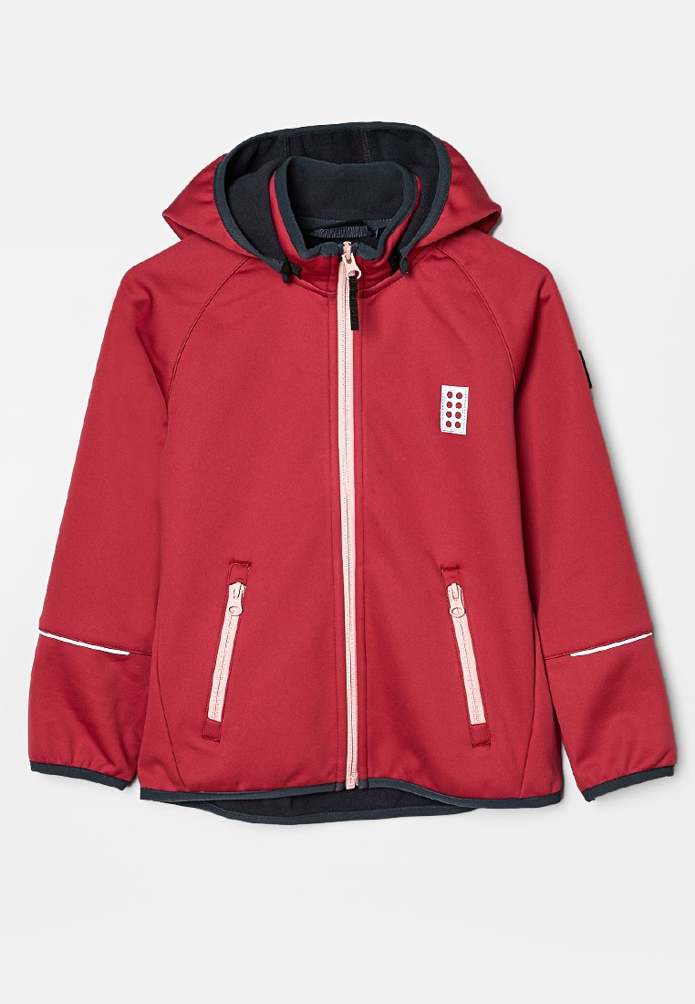LEGO® kidswear Softshelljas rood