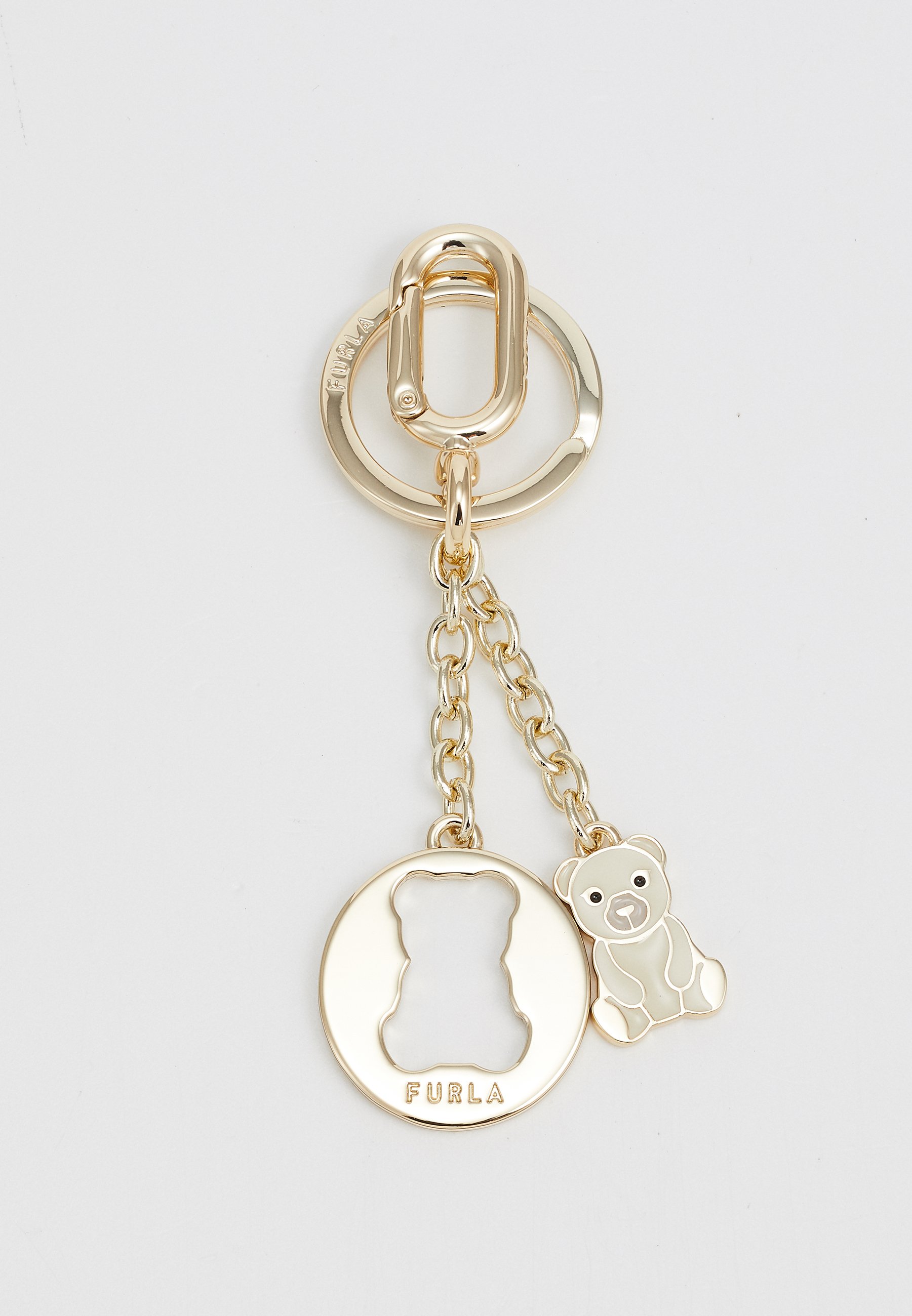 Furla KEYRING BEAR Llavero marshmallow/blanco