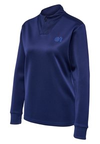 Hummel COURT HALF ZIP L S  - Strickpullover - marine