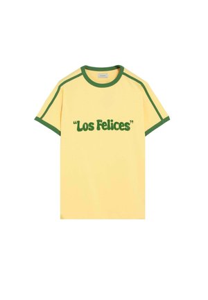 Scalpers, SCALPERS CHIRINGUITO FELICES TEE - Camiseta estampada - yellow