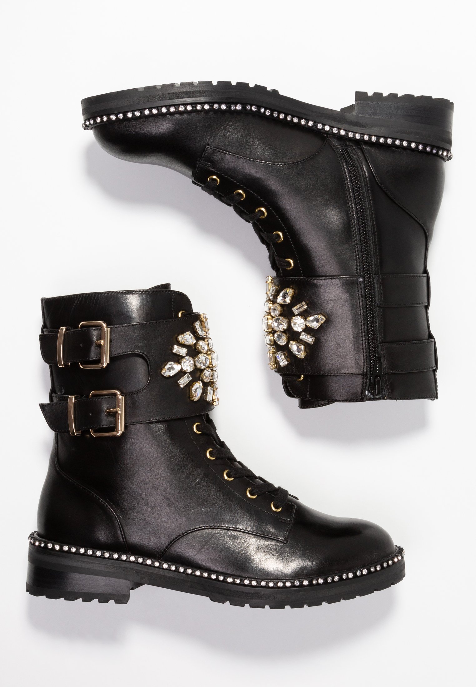 kurt geiger london stoop embellished boots