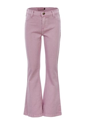 LILA - Flared Jeans - paars