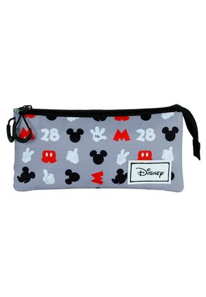DISNEY TRIPLE LARGE - Trousse - grey Mickey