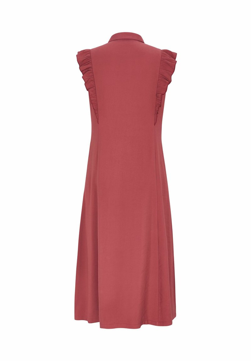 Soft Rebels HANNA MIDI - Shirt dress - burnt russet/dark red - Zalando.ie Soft Rebels HANNA MIDI - Shirt dress - burnt russet/dark red - Zalando.ie