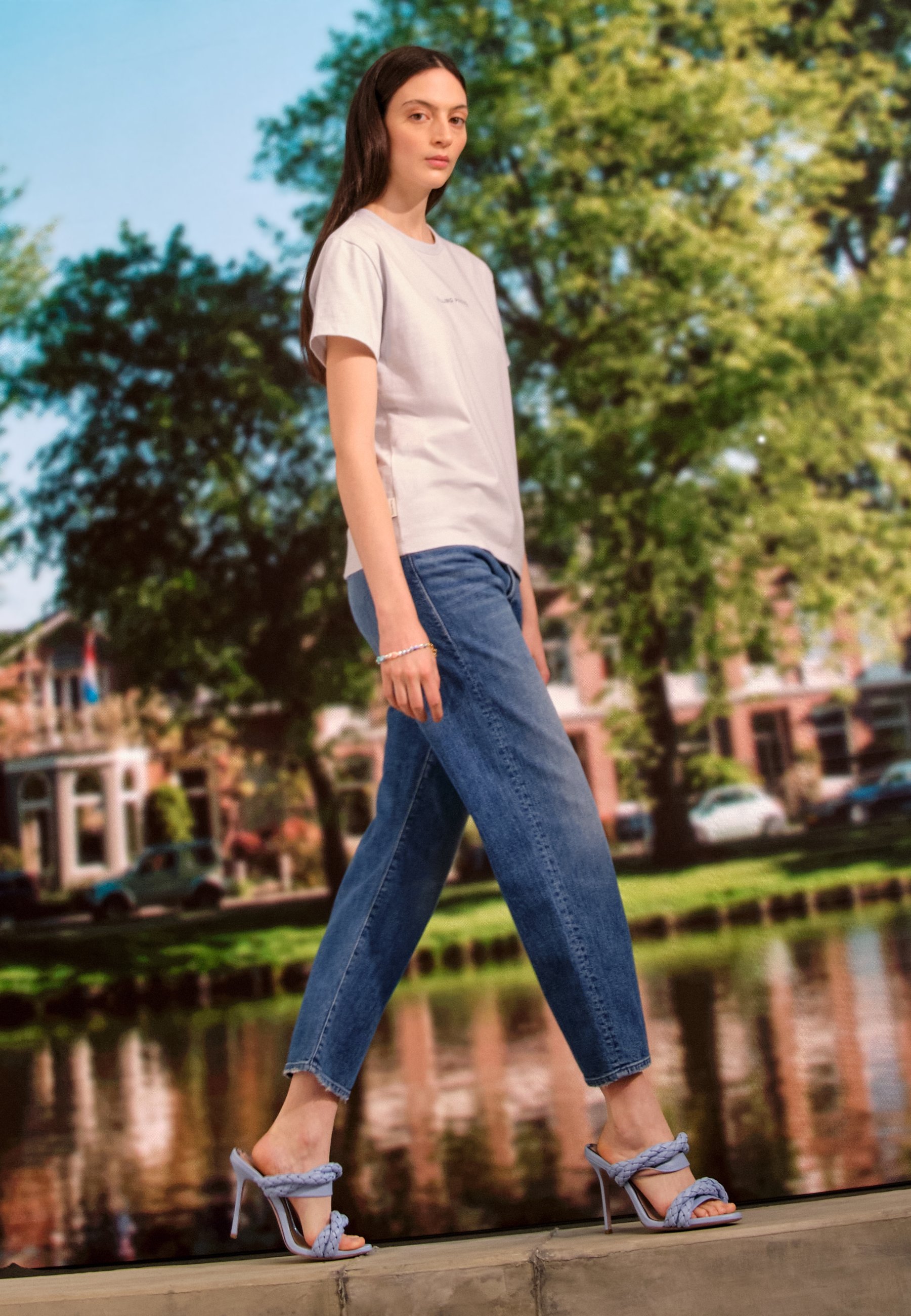 Mother THE DITCHER CROP - Relaxed fit 
