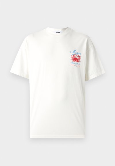 MSGM T-shirt imprimé - off white