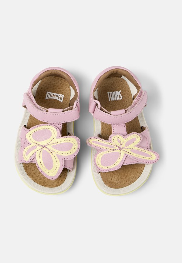 BICHO  - Sandals - rosa gelb4