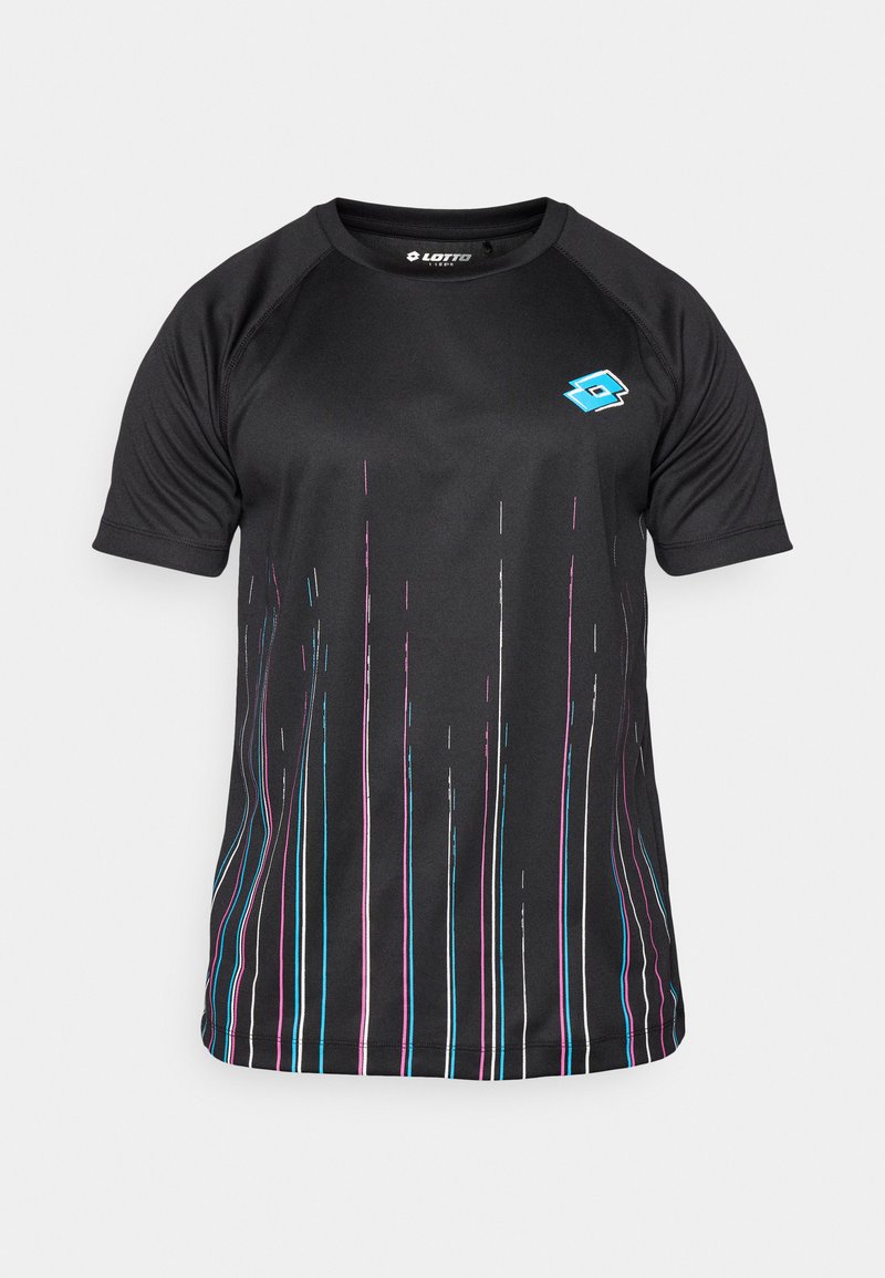 Lotto T-shirt print zwart