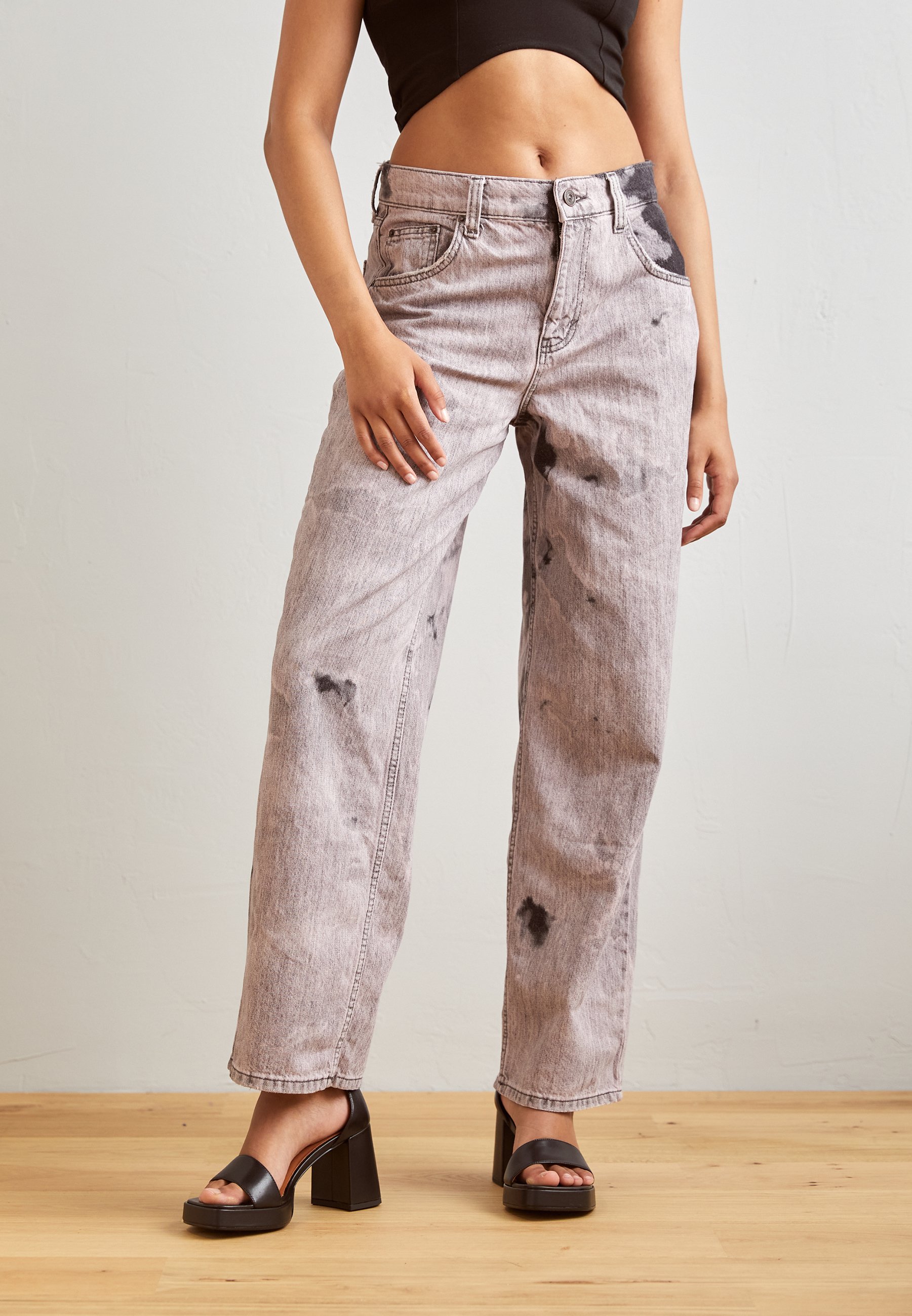 BDG Urban Outfitters BAGGY - Jean boyfriend - pink/rose - ZALANDO.FR