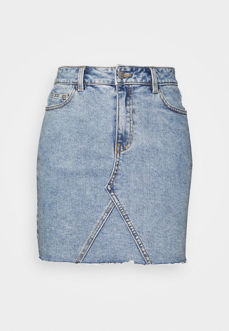Object Petite Jeansrok blauw denim/bluedenim