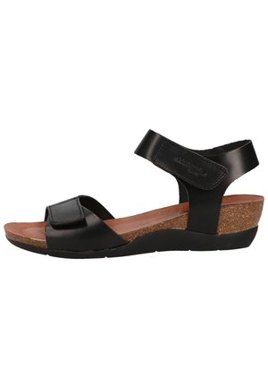 Wedge sandals - schwarz