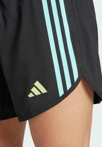 adidas Performance OWN THE RUN 3-STRIPES - Sportske kratke hlače - black flash aqua
