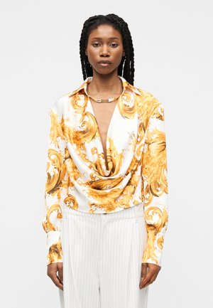 PLACHET - Μπλούζα - white/gold-coloured