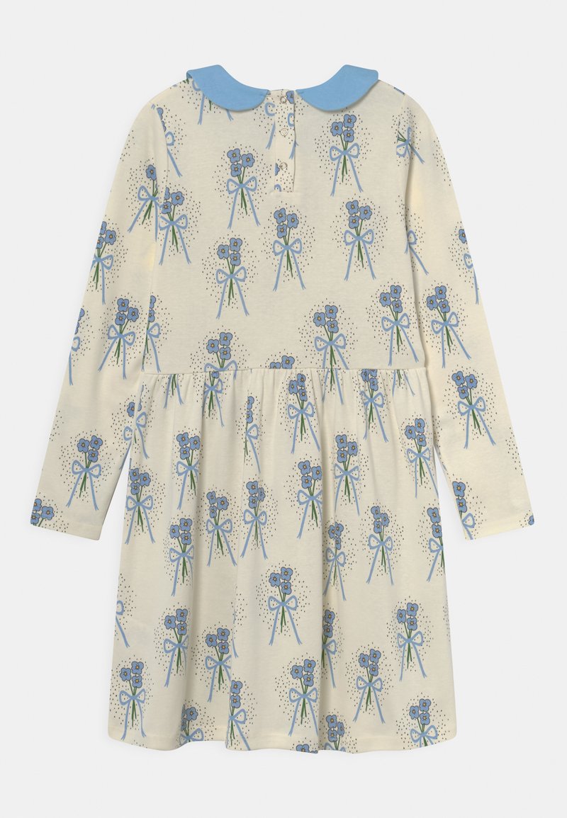 Kinder Bekleidung | Mini Rodini WINTERFLOWERS DRESS Jerseykleid blue/blue denim - QN17003 Kinder Bekleidung | Mini Rodini WINTERFLOWERS DRESS Jerseykleid blue/blue denim - QN17003