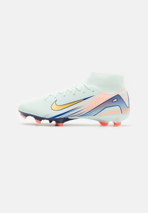 Nike Performance ZOOM MERCURIAL SUPERFLY 10 ACADEMY MDS FG/MG - Firm-ground football boots - barely green/metallic gold coin
