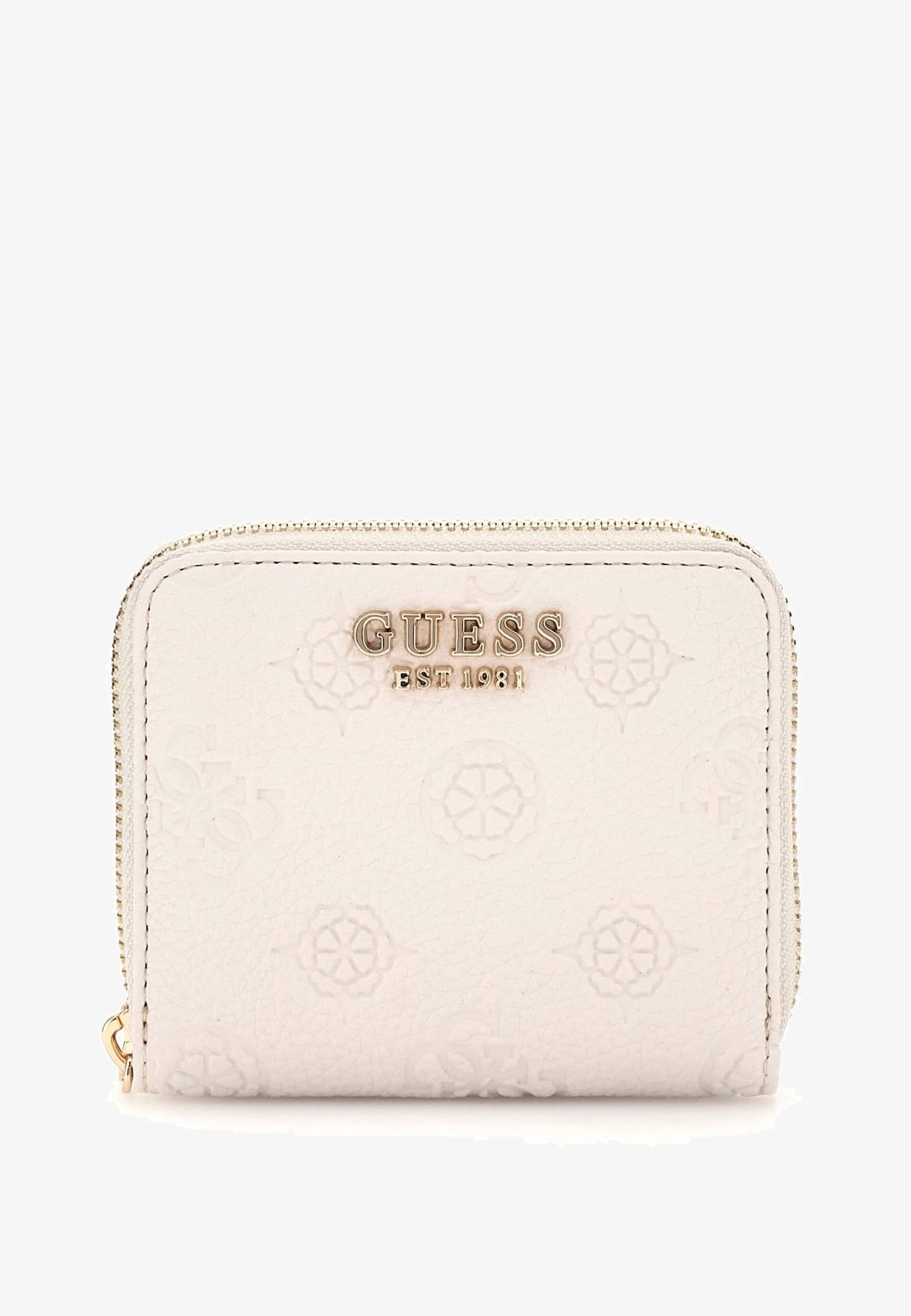 Guess CRESIDIA SMALL ZIP AROUND Wallet weiß/off-white Zalando