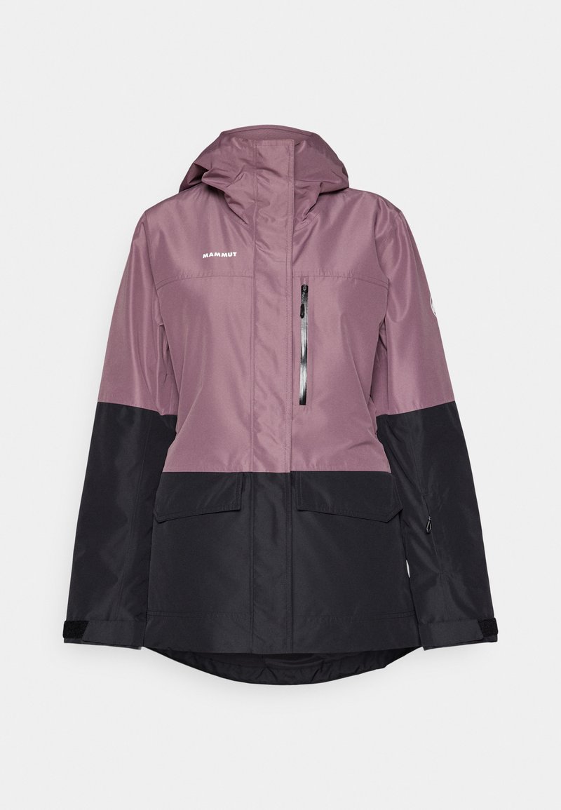 Mammut Veste Softshell à Capuche Femme - Ultimate Comfort - marine