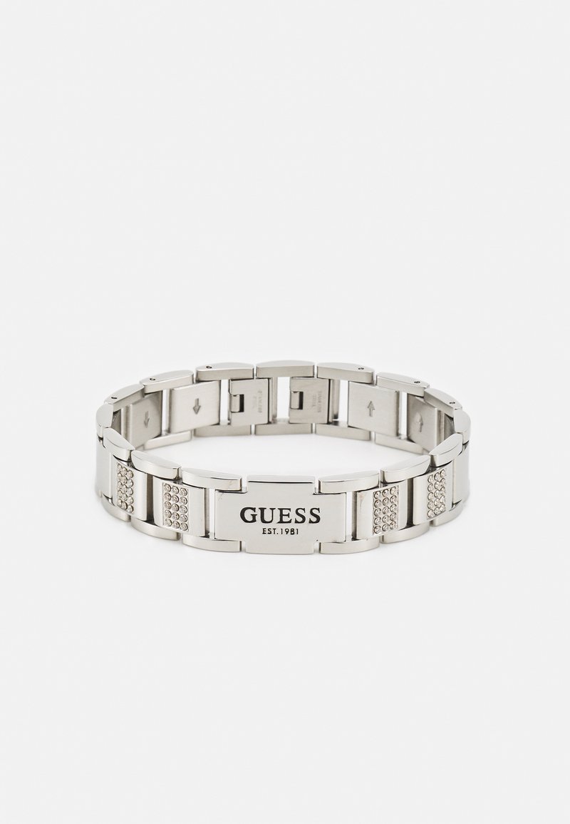 Guess FLAT CHAIN UNISEX - Karkötő - silver-coloured