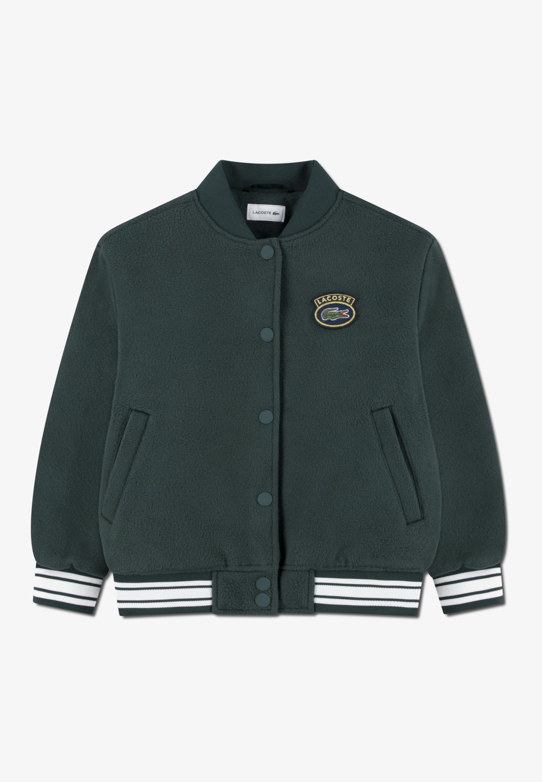 Lacoste VARSITY JACKET Bomber Jacket dark green
