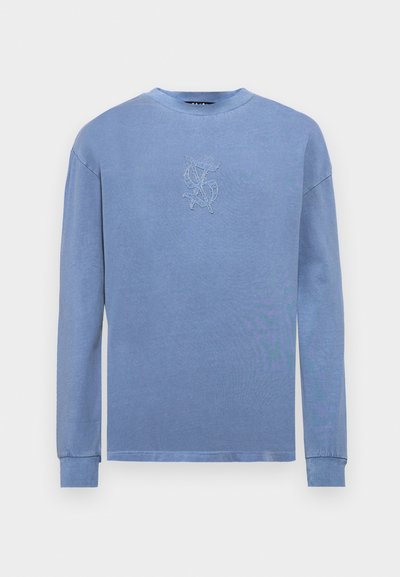 Ksubi LONG SLEEVED TEE MARINE - T-shirt à manches longues - blue