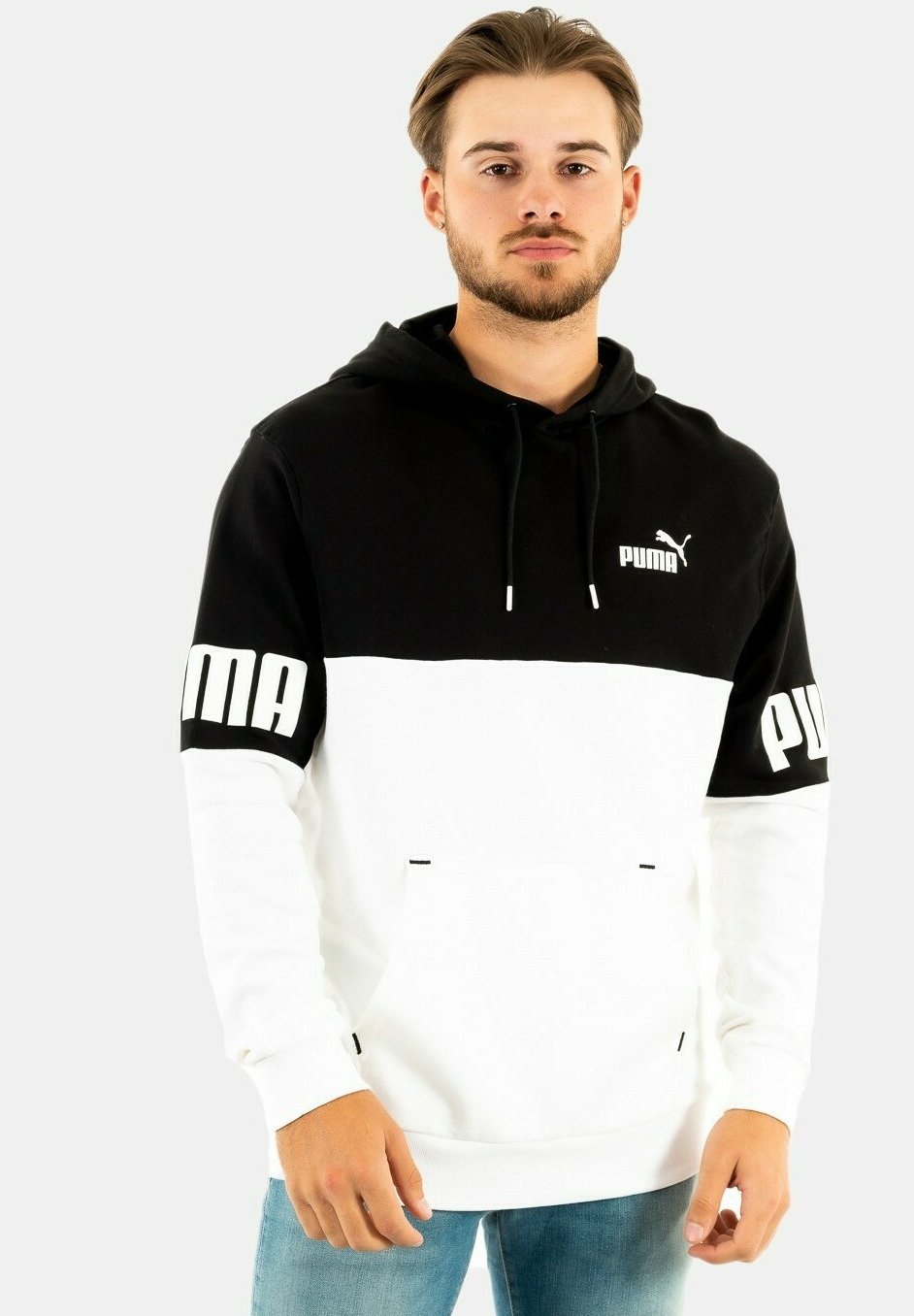 Puma Hoodie - black - Zalando.de