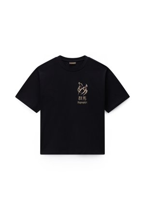 Napapijri, S-ARAL SS W. - T-Shirt print - black beauty