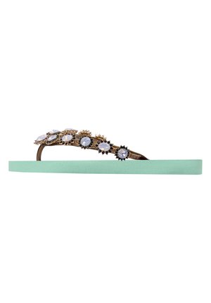CHRYSTAL FLOWER - Teensandalen - mint green