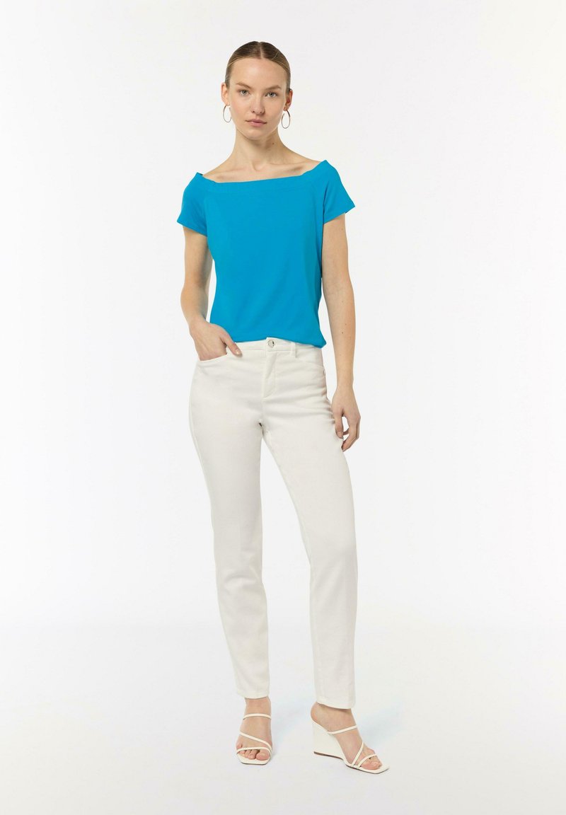 comma T-shirt basic turquoise