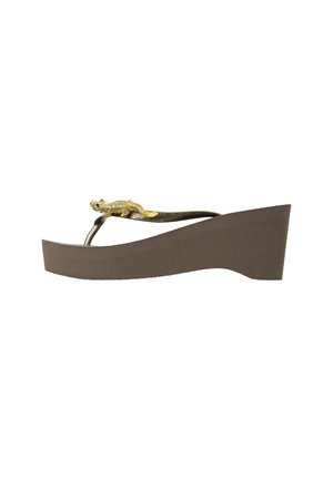 T-bar sandals - taupe
