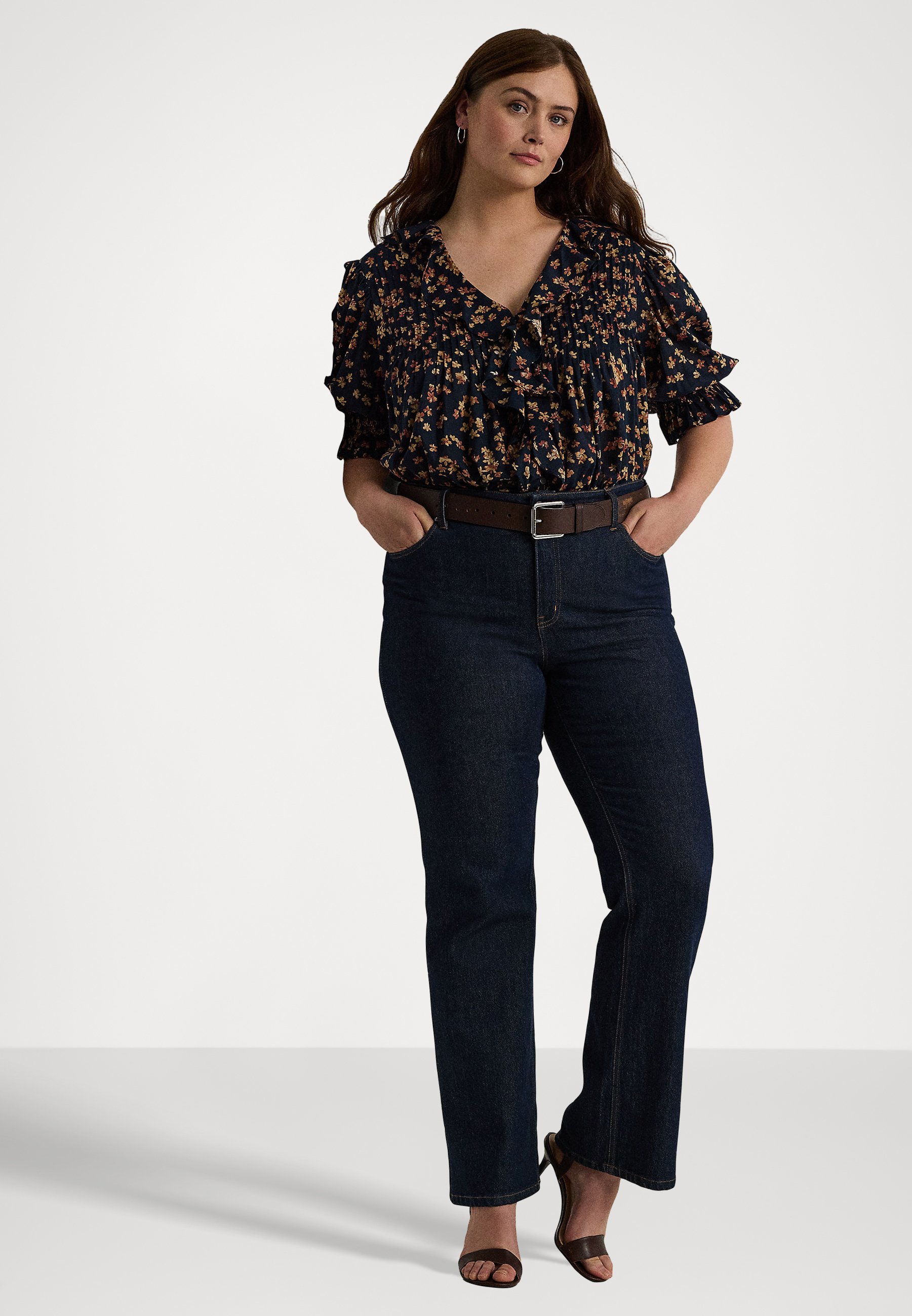 Puff sleeve blouse plus size shop