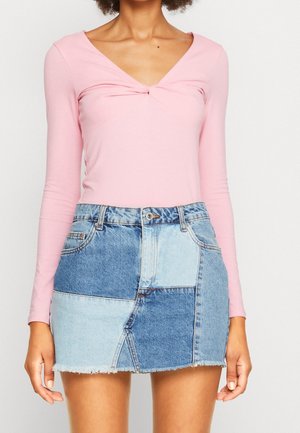Langærmet T-shirt - pink