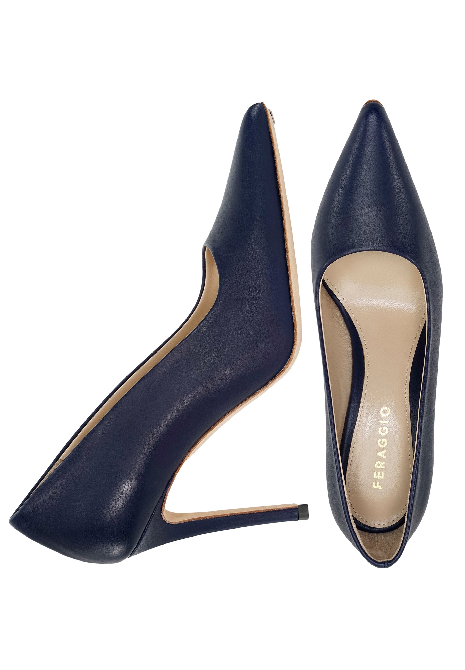 FERAGGIO BOSSY BLUE - Hoge hakken - blue/donkerblauw - Zalando.be