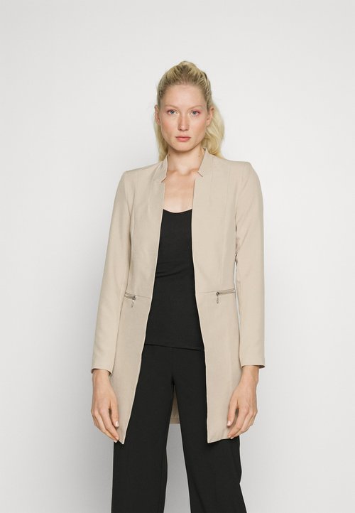 ONLY Onlsoho-Linea L/S Zip Coatigan CC PNT - Manteau Femme Élégant