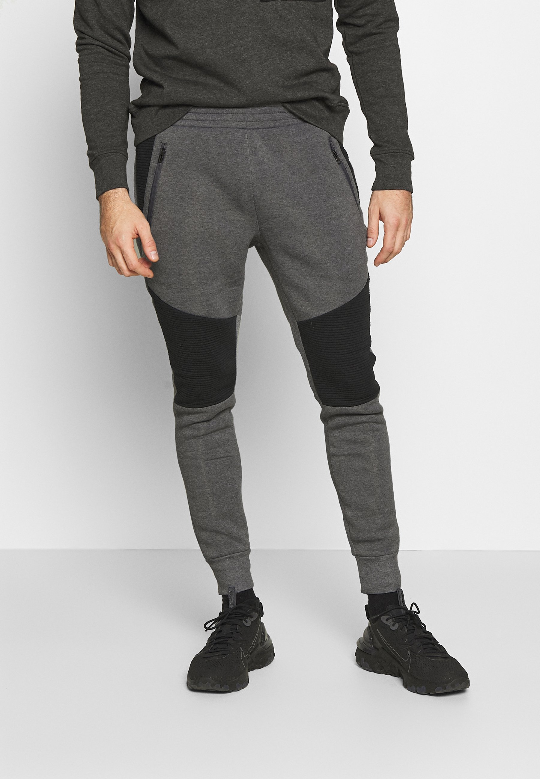 Brave Soul Tracksuit bottoms - charcoal 