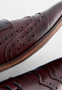Next REGULAR FIT - Business sko - burgundy red