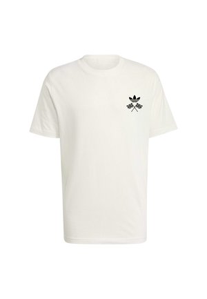 RACING CAR TEE UNISEX - T-shirt print - core white