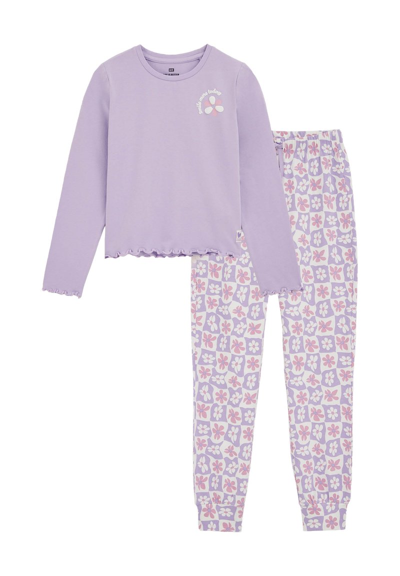 Pyjama Fille Rose Fleuri Avec Volants - Taille 12-18 Mois, NEUF Avec étiquettes