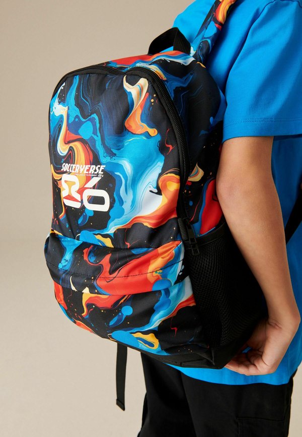 REGULAR FIT - Tagesrucksack - orange glitch print