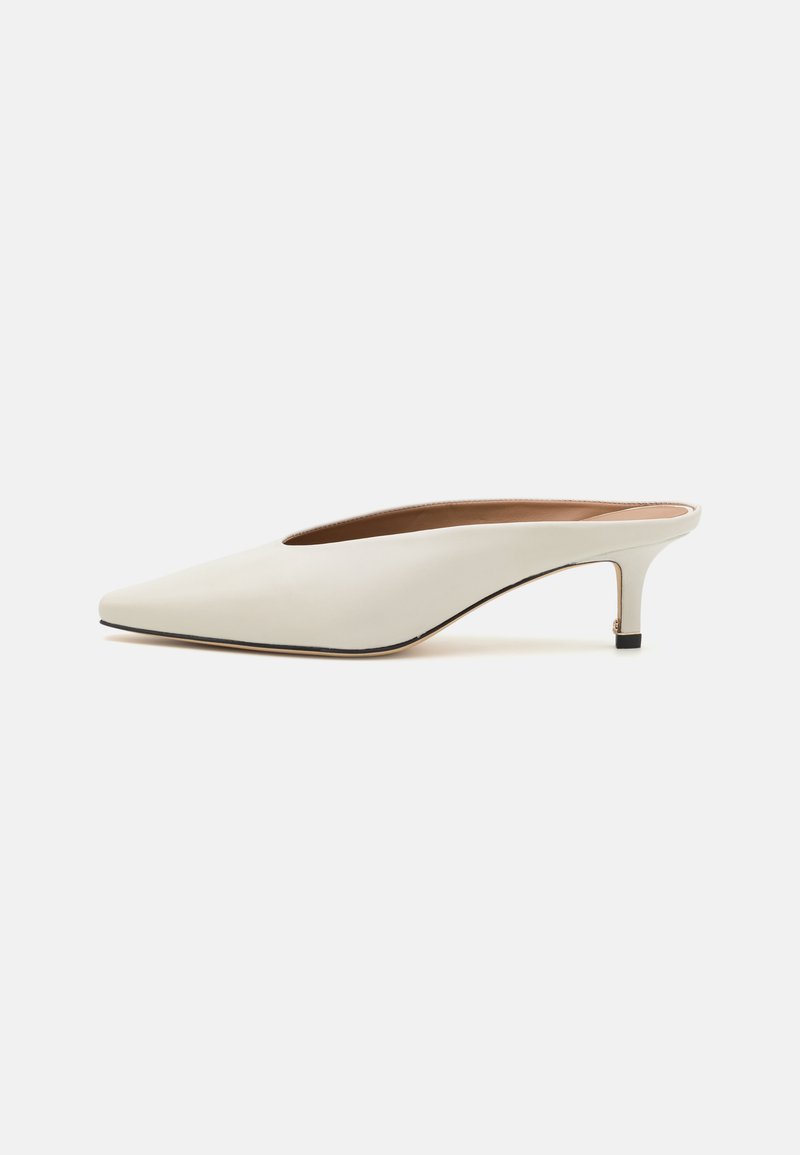 BOSS CHARLIZE  - Muiltjes met hak - open white