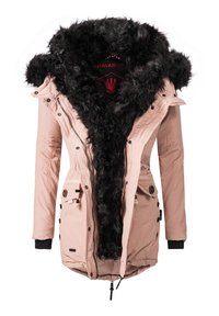 Navahoo SWEETY - Cappotto invernale - rosa mit schwarzem fell